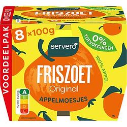 Foto van Servero appelmoesjes 100% appel original bij jumbo