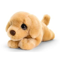 Foto van Keel toys pluche bruine labrador honden knuffel 25 cm - knuffel huisdieren