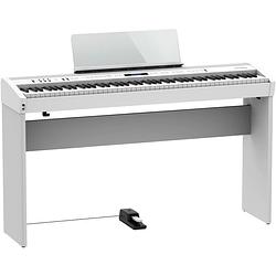 Foto van Roland fp-60x-wh digitale piano wit + onderstel wit