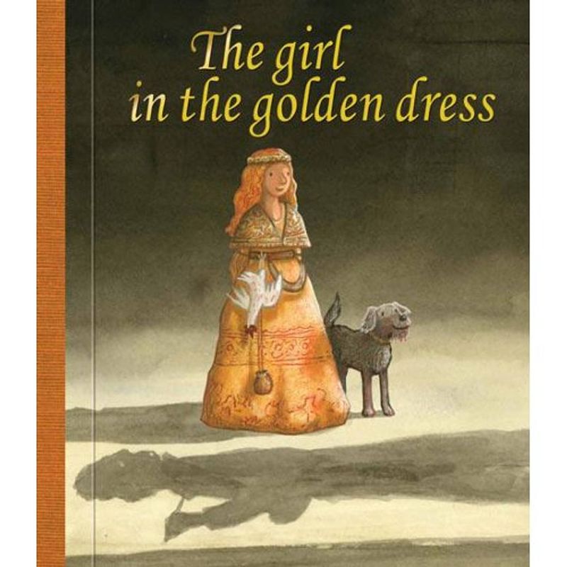 Foto van The girl in the golden dress - gouden boekjes