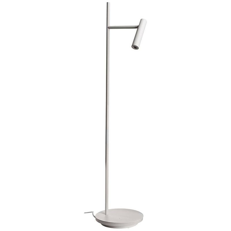 Foto van Deko light brahe 343025 staande lamp led led vast ingebouwd 11.50 w energielabel: g (a - g) verkeerswit (ral 9016)