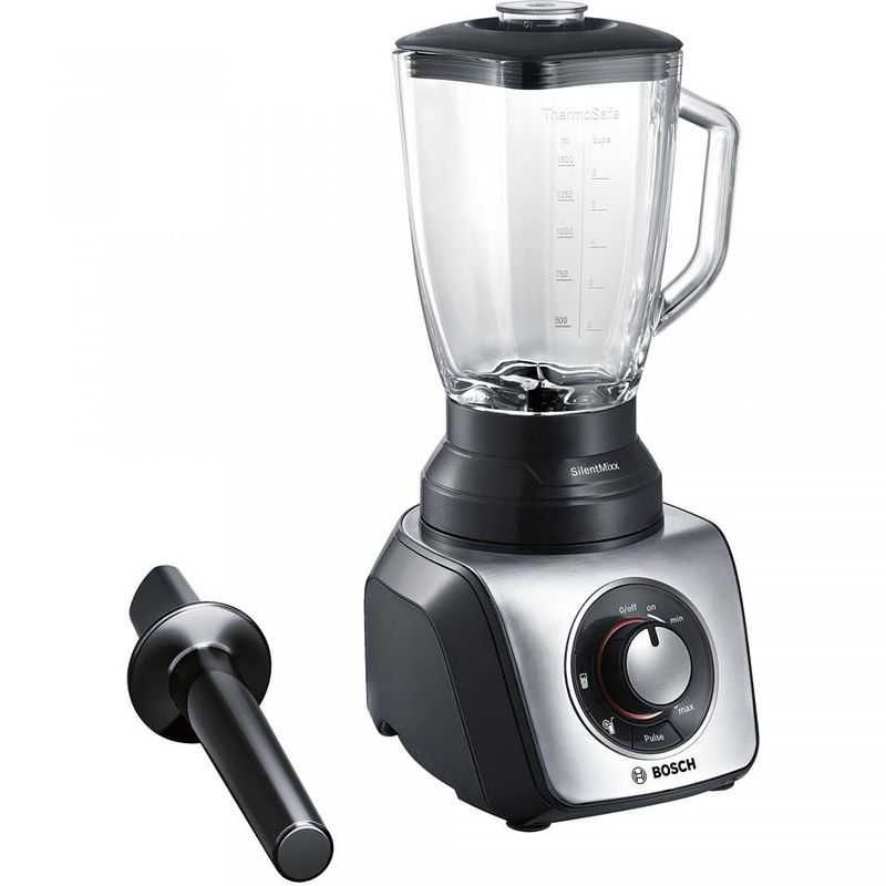 Foto van Bosch blender mmb65g5m - zwart/zilver