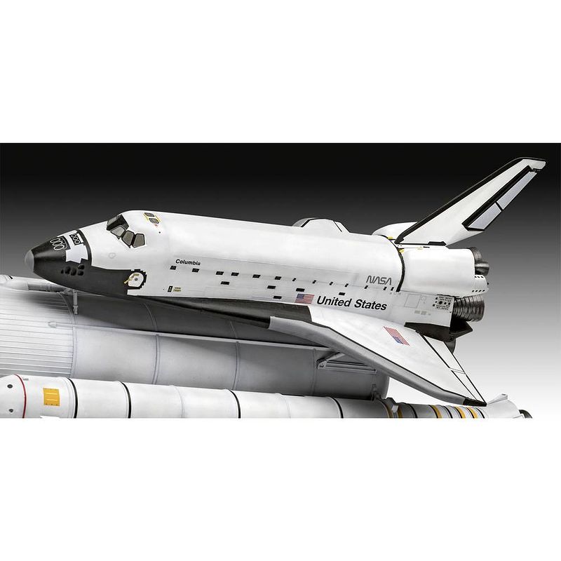 Foto van Revell 05674 rv 1:144 geschenkset space shuttle& booster rockets, 40th. ruimtevaartuig (bouwpakket) 1:144
