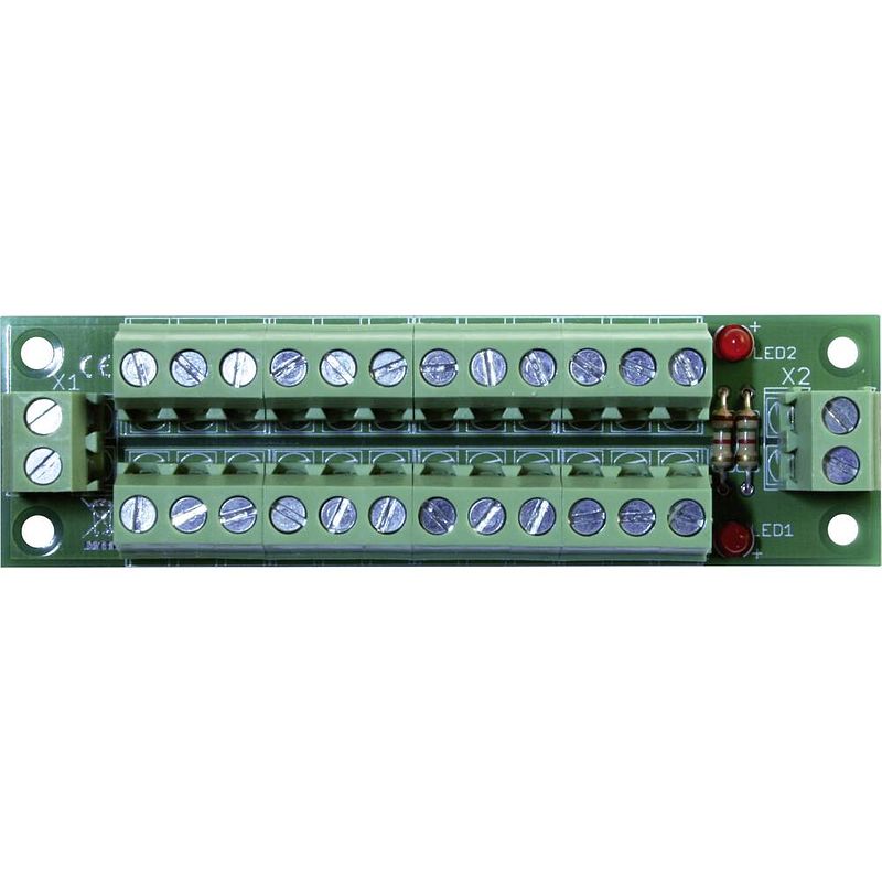 Foto van Tams elektronik power block, bausatz 72-00315-01 stroomverdeler bouwpakket