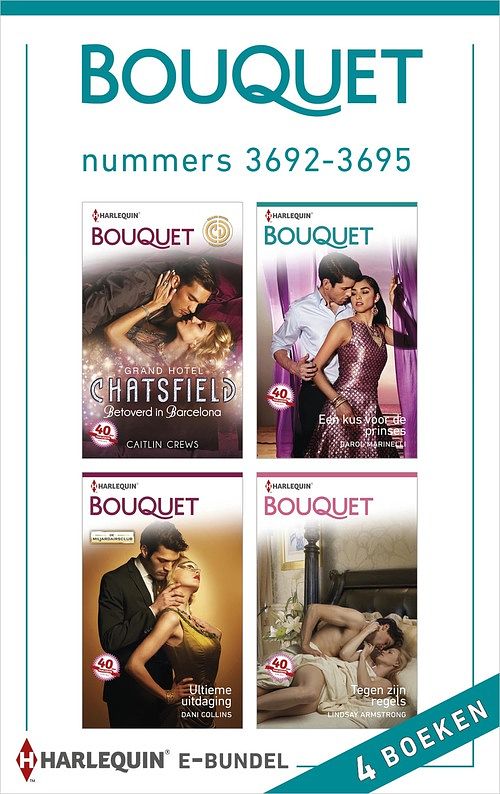 Foto van Bouquet e-bundel nummers 3692-3695 (4-in-1) - caitlin crews - ebook (9789402516333)