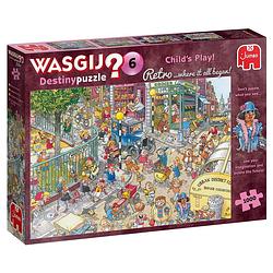 Foto van Wasgij retro destiny 6 kinderspel - 1000 stukjes
