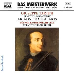 Foto van Tartini: fünf violinkonzerte - cd (4891030514324)