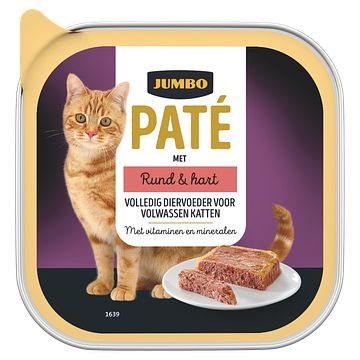 Foto van Jumbo pate met rund & hart 100g