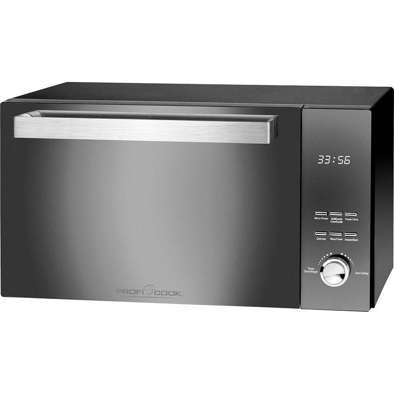 Foto van Profi cook pc-mwg 1204 magnetron zwart 800 w