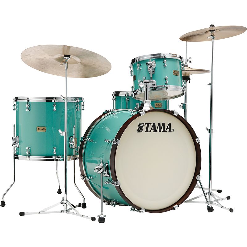 Foto van Tama lsp32cs-tuq s.l.p. fat spruce turquoise 3-delige shellset