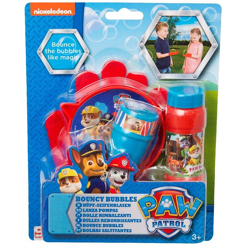 Foto van Sambro stuiterbubbels paw patrol rood