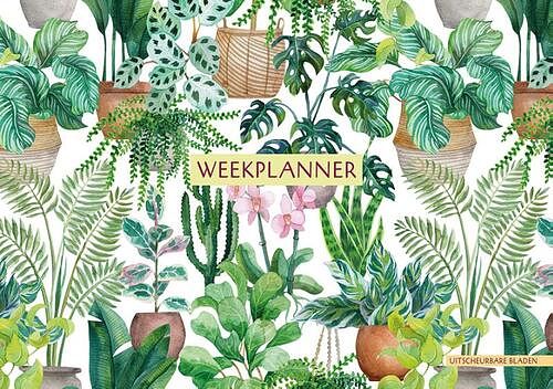 Foto van Weekplanner - urban jungle - paperback (9789044764888)