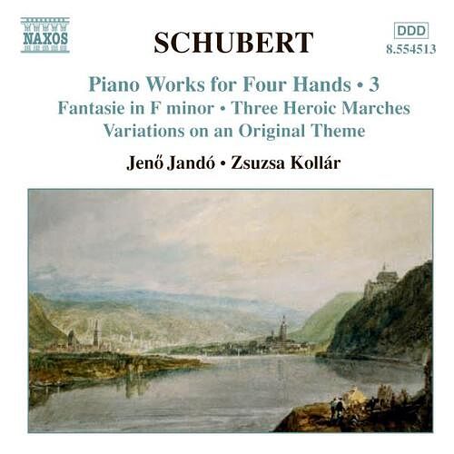 Foto van Schubert: piano works for four hands 3 - cd (0636943451328)