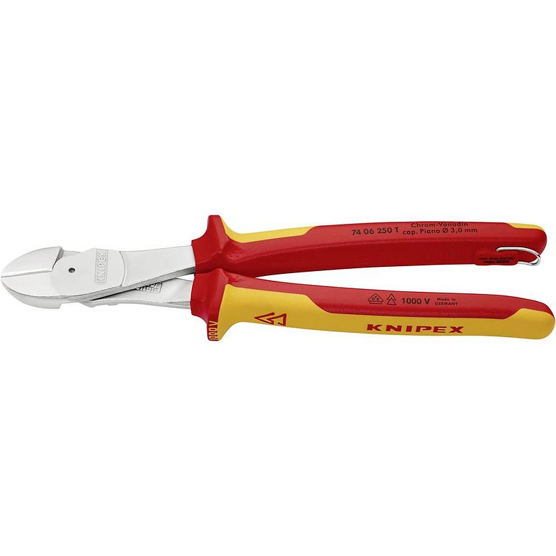 Foto van Knipex 74 06 250 t vde kracht-zijsnijtang 250 mm