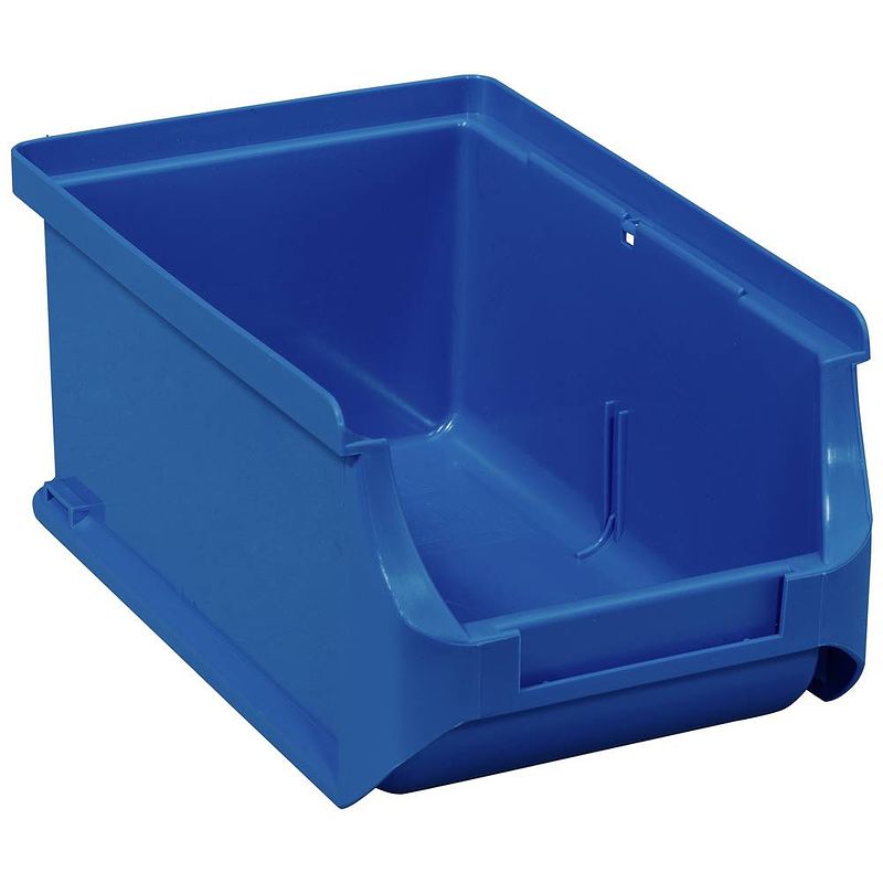 Foto van Allit 456237 zichtbak werkplaats profiplus box re 2 stapelbaar (l x b x h) 160 x 102 x 75 mm blauw 1 stuk(s)