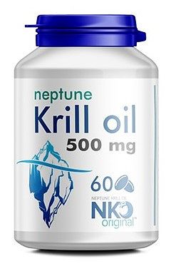 Foto van Soria natural neptune krill oil 500mg capsules