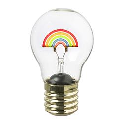 Foto van Ledlamp regenboog - 7x7x12 cm