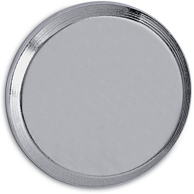 Foto van Maul neodymium schijfmagneet ø22mm 8kg blister 1 zilver, voor glas- en whitebord 10 stuks
