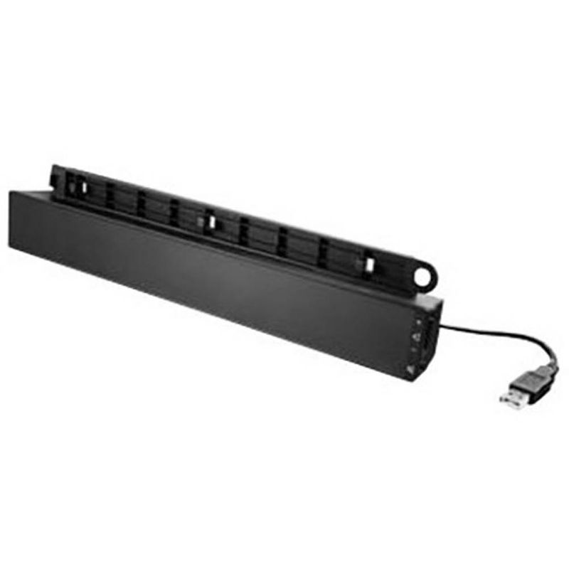 Foto van Lenovo usb soundbar 2.0 pc-luidsprekers zwart