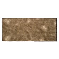Foto van Binnenmat hoogpolig universal shades beige 67x150 cm