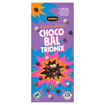 Foto van Jumbo choco bal triomix 200g