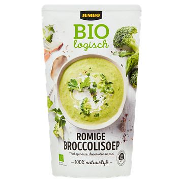 Foto van Jumbo romige broccolisoep biologisch 570ml