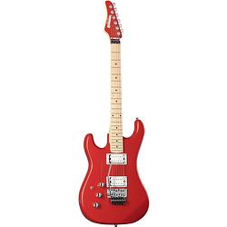 Foto van Kramer guitars original collection pacer classic lh scarlet red metallic linkshandige elektrische gitaar