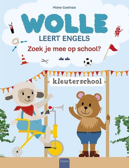 Foto van Zoek je mee op school? - mieke goethals - hardcover (9789044845068)