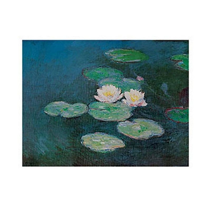 Foto van Claude monet - seerosen kunstdruk 71x56cm