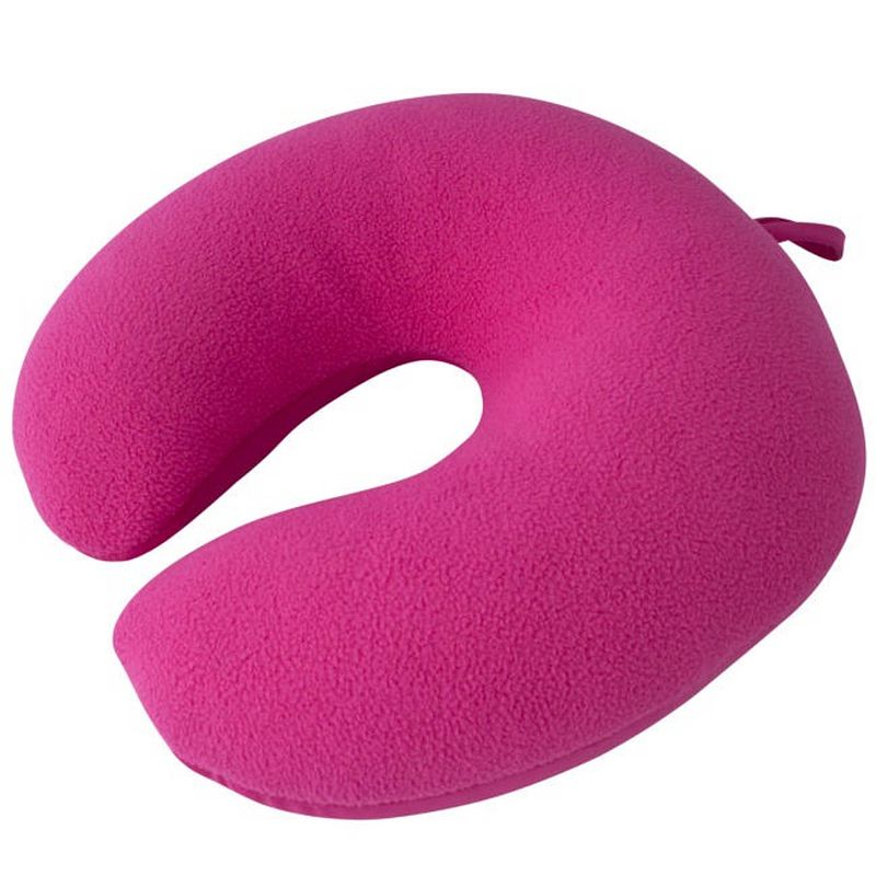 Foto van Travelsafe nekkussen 30 cm polyester/spandex roze