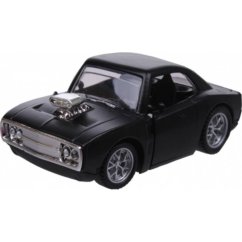 Foto van Luna auto speed klassiek 7,5 x 4,5 x 3,5 cm 1:48 diecast zwart