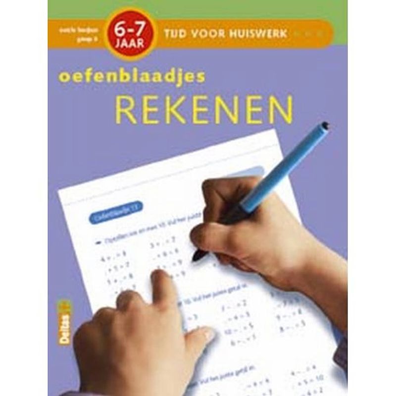 Foto van Tijd voor huiswerk / oefenblaadjes rekenen (6-7j.)