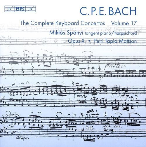 Foto van C.p.e. bach: complete keyboard concertos, volume 17 - cd (7318590016879)