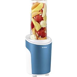 Foto van Trisa power smoothie smoothiemaker 450 w blauw, wit