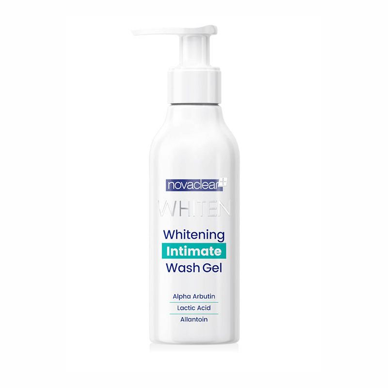 Foto van Novaclear whiten whitening intimate wash gel 200ml.