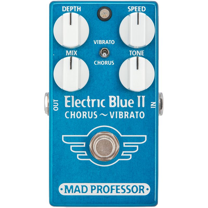 Foto van Mad professor electric blue ii chorus vibrato effectpedaal