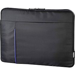 Foto van Hama laptophoes kapstadt geschikt voor max. (laptop): 39,6 cm (15,6) zwart, blauw