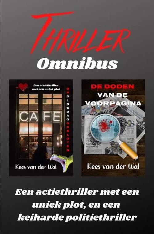 Foto van Thriller omnibus - kees van der wal - ebook (9789464650457)