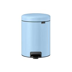 Foto van Brabantia newicon pedaalemmer 5 liter met kunststof binnenemmer - dreamy blue