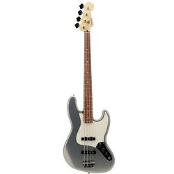 Foto van Fender player jazz bass silver pf