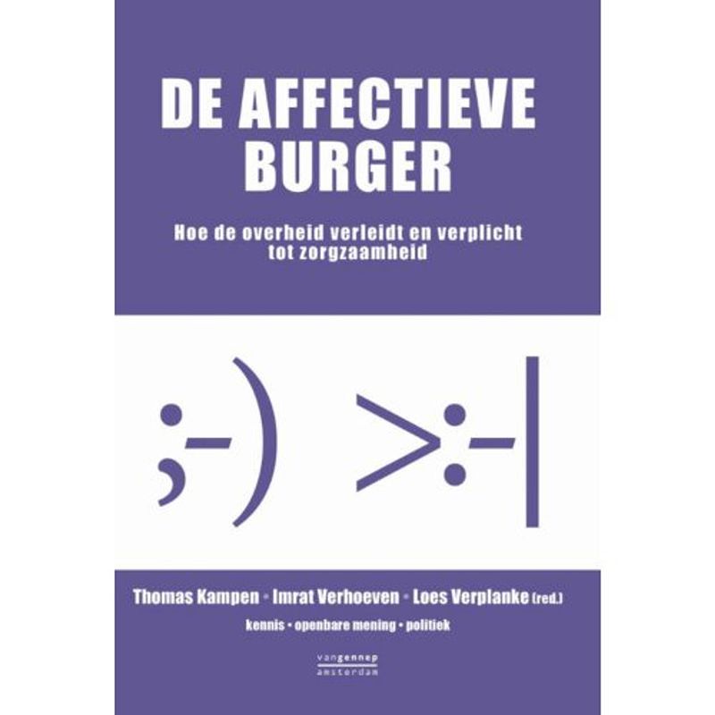 Foto van De affectieve burger