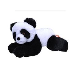 Foto van Wild republic knuffel panda ecokins mini junior 20 cm pluche wit/zwart