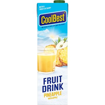 Foto van Coolbest fruitdrink pineapple 1l bij jumbo