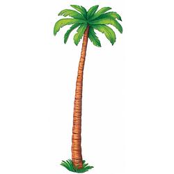 Foto van Decoratie hawaii party thema palmboom 180 cm - feestdecoratievoorwerp