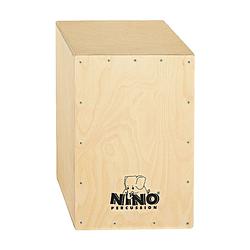 Foto van Nino percussion nino952 17.75 inch cajon naturel