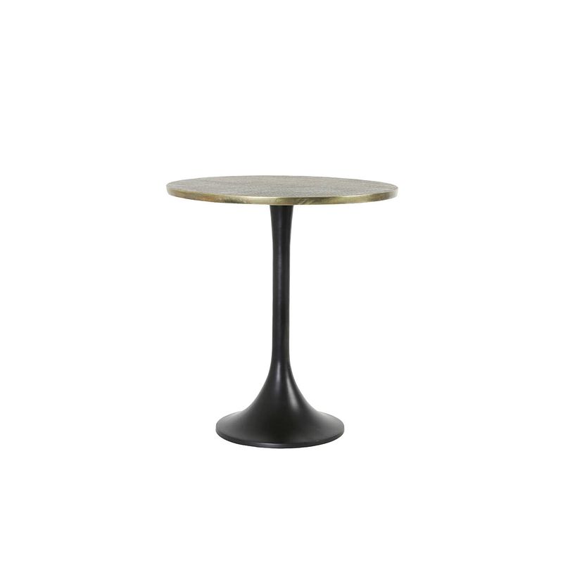 Foto van Side table 48x53 cm rickerd antique bronze