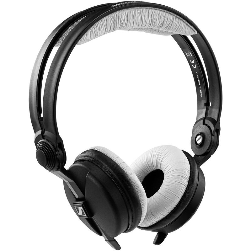 Foto van Zomo hd 25 earpad set pu white kunstlederen hoofd- en oorkussens voor sennheiser hd 25