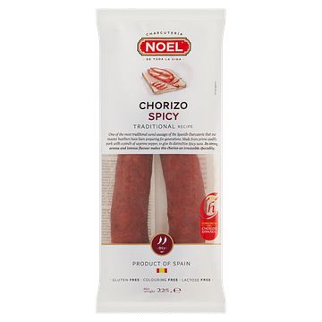 Foto van Noel chorizo spicy 225g bij jumbo