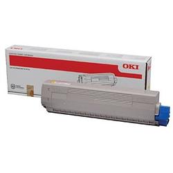 Foto van Oki toner kit geel - 10000 pagina's - 44844505