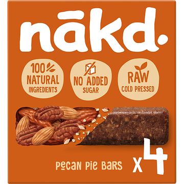 Foto van Nakd notenreep met fruit pecan pie 4 repen bij jumbo